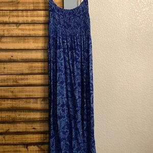 Smocked maxi dress